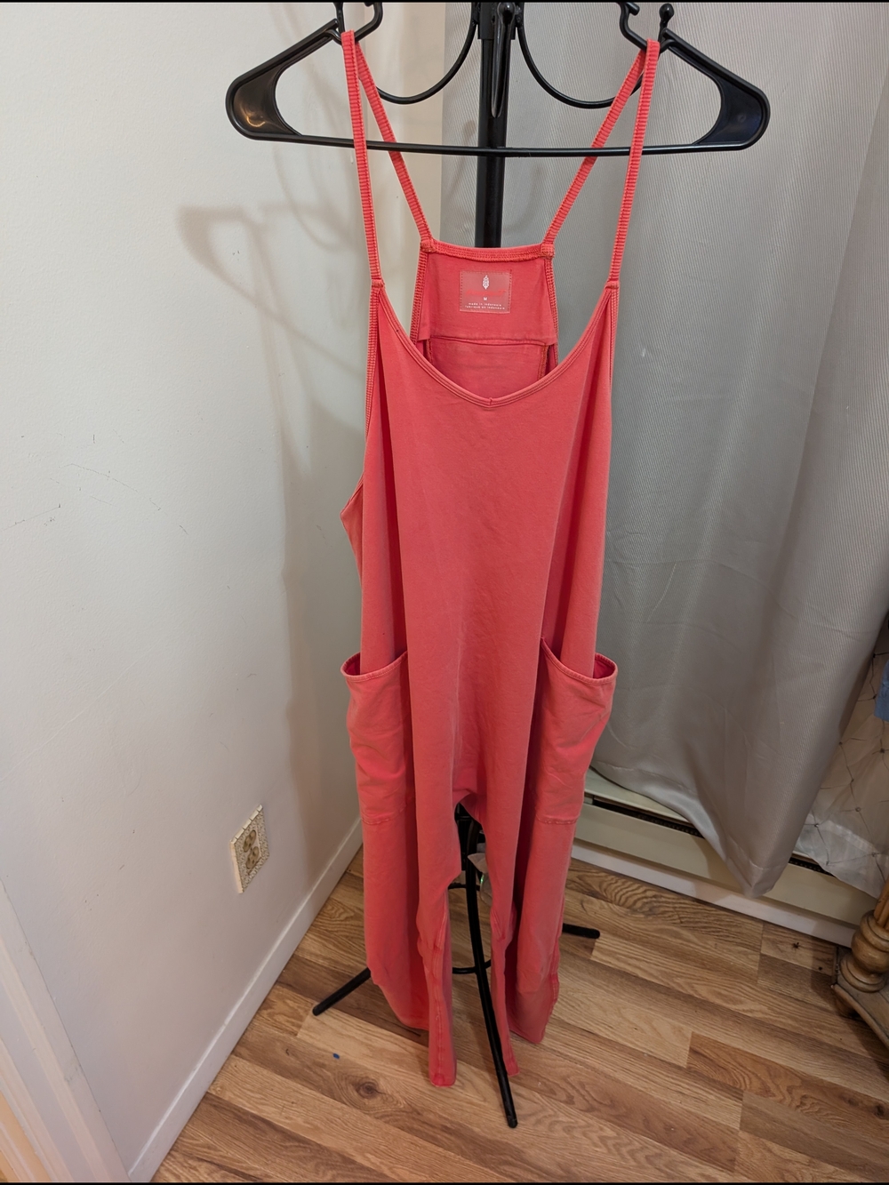 Free People Red Jumpsuit Size Medium